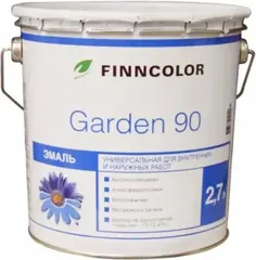 Финнколор Garden 90 эмаль универсальная для внутренних и наружных работ алкидная
