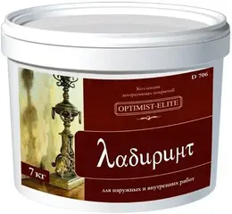 Оптимист Элит D 706 Лабиринт декоративное покрытие