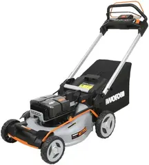 Worx WG761E газонокосилка аккумуляторная самоходная