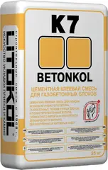Литокол Betonkol K7 цементная клеевая смесь для газобетонных блоков