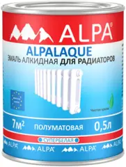 Alpa Alpalaque эмаль алкидная для радиаторов супербелая