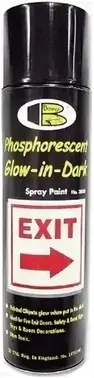 Bosny Phosphorescent Glow-in-Dark Spray Paint фосфоресцентная спрей-краска светящаяся
