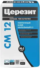 Церезит CM 12 Керамогранит клей для напольной плитки крупного формата