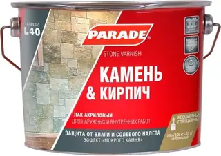 Parade L40 Камень & Кирпич лак акриловый