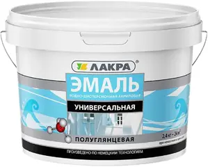 Лакра эмаль акриловая универсальная