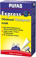 Пуфас Euro 3000 Express обойный клей универсальный экспресс для легких обоев