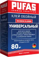 Пуфас Euro 3000 Ekonom Kleber обойный универсальный клей