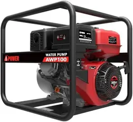 A-Ipower AWP100 мотопомпа бензиновая для чистой воды