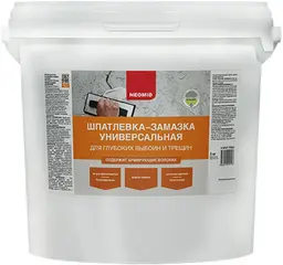 Неомид шпатлевка-замазка универсальная для глубоких выбоин и трещин