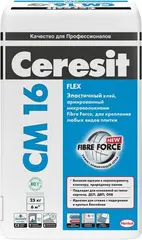Ceresit CM 16 Flex клей для плитки эластичный для внутренних и наружных работ