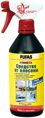 Пуфас Комета средство от плесени с хлором