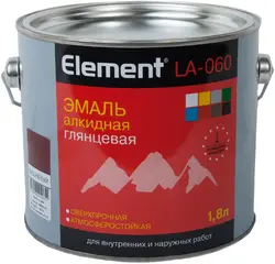 Alpa Element LA-060 эмаль алкидная глянцевая сверхпрочная атмосферостойкая