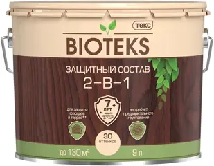 Текс Bioteks 2-в-1 защитный лессирующий состав