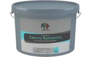 Caparol Capadecor Calcino Romantico мелкозернистая минеральная декоративная шпатлевка