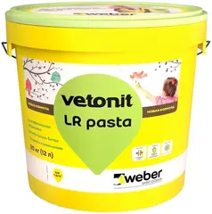 Вебер Ветонит LR Pasta готовая шпаклевка под покраску