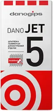 Danogips Dano Jet 5 шпатлевка полимерная для внутренней отделки