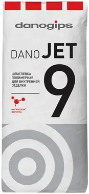 Danogips Dano Jet 9 шпатлевка полимерная для внутренней отделки