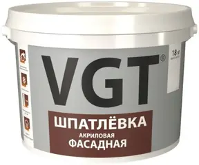 ВГТ шпатлевка акриловая фасадная