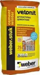 Вебер Ветонит Stuk Cement Winter цементная фасадная штукатурка