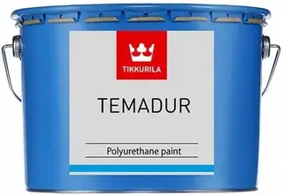 Тиккурила Temadur 50 двухкомпонентная полуглянцевая полиуретановая краска