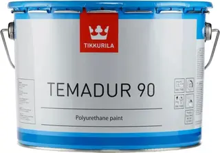 Тиккурила Temadur 90 двухкомпонентная высокоглянцевая полиуретановая краска