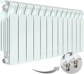 Рифар Monolit Ventil радиатор с нижним подключением