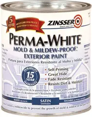 Rust-Oleum Zinsser Perma-White Exterior Paint краска для наружных работ