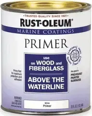 Rust-Oleum Marine Coatings Use on Wood and Fiberglass Above the Waterline грунт для яхт и лодок