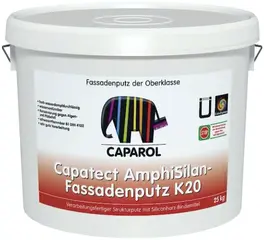 Caparol Capatect AmphiSilan-Fassadenputz K20 готовая к применению структурная штукатурка