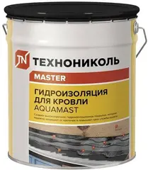 Технониколь Master AquaMast Гидроизоляция для Кровли мастика битумно-резиновая холодная