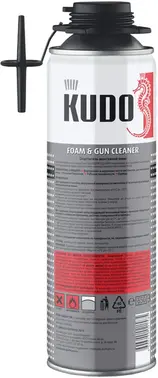 Kudo Proff Foam & Gun Cleaner профессиональный очиститель монтажной пены