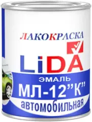 Лакокраска Lida МЛ-12 К эмаль для окраски автомобилей
