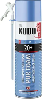 Kudo Home Pur Foam 20+ бытовая всесезонная монтажная пена