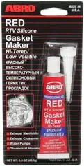 Abro Red RTV Silicone Gasket Maker герметик прокладок высокотемпературный красный