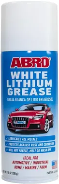 Abro White Lithium Grease смазка белая литиевая