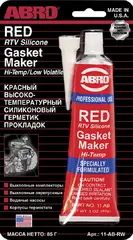 Abro Red RTV Silicone Gasket Maker герметик прокладок высокотемпературный красный