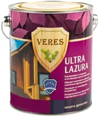 Veres Ultra Lazura декоративно-защитная лессирующая пропитка для древесины
