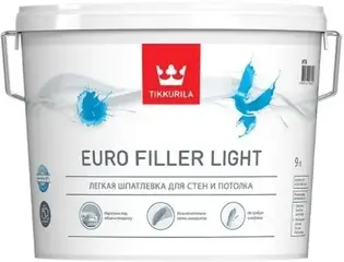 Тиккурила Euro Filler Light легкая шпатлевка для стен и потолка