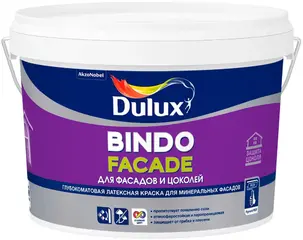 Dulux Professional Bindo Fasade для Фасадов и Цоколей глубокоматовая латексная краска для минеральных фасадов