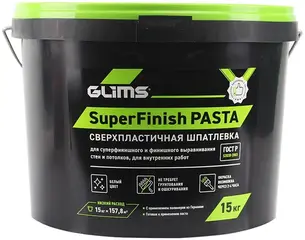 Глимс Superfinish Pasta сверхпластичная шпатлевка