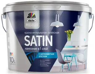 Dufa Premium Satin краска интерьерная латексная с легким шелковистым блеском