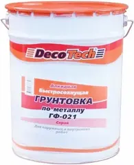 Decotech Professional ГФ-021 алкидная быстросохнущая грунтовка по металлу