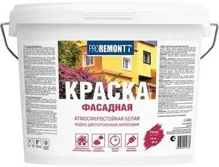 Proremontt Фасадная краска атмосферостойкая водно-дисперсионная акриловая