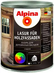 Alpina Lasur fur Holzfassaden лазурь для деревянных фасадов