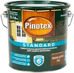 Пинотекс Standard универсальная декоративная пропитка для защиты древесины