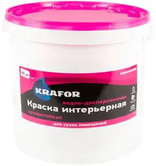 Крафор Интерьерная водно-дисперсионная акриловая суперстойкая краска