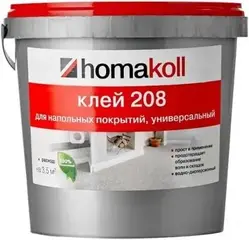 Homa Homakoll 208 клей для гибких напольных покрытий универсальный