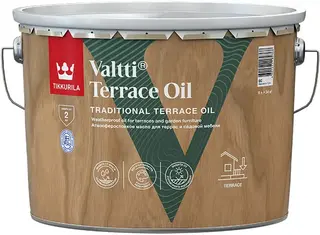 Тиккурила Valtti Terrace Oil атмосферостойкое масло для террас и садовой мебели