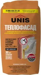 Юнис Теплофасад клей для монтажа теплоизоляции и создания армирующего слоя