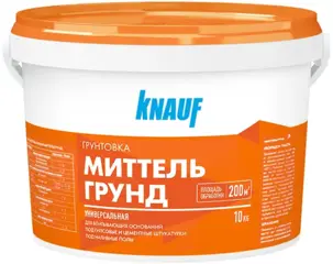 Кнауф Миттельгрунд грунтовка универсальная для впитывающих оснований